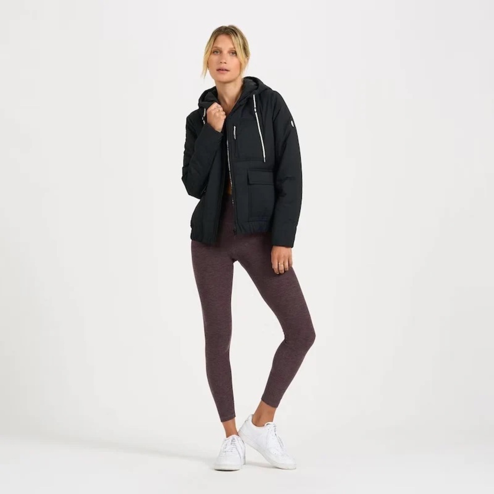 Vuori Tahoe Insulated Water Resistant Full Zip Hooded Jacket XS